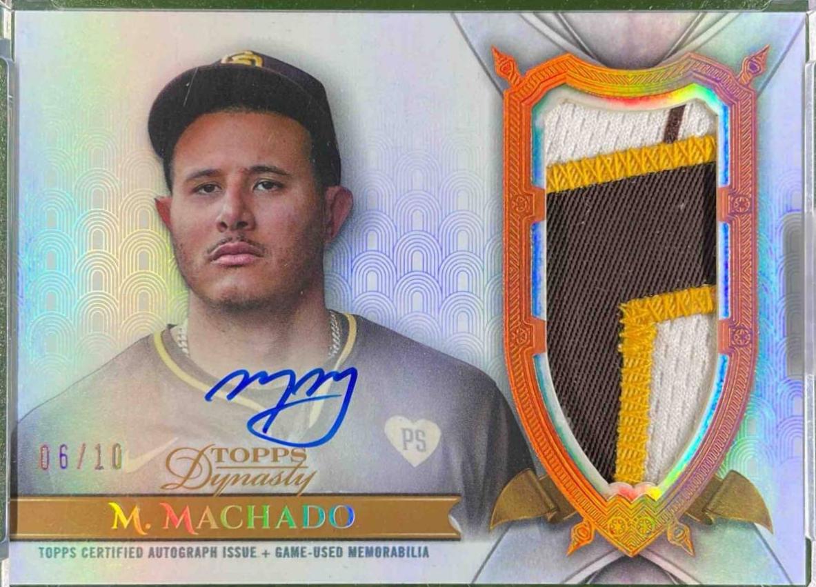 Manny Machado [Autograph Patch] #DAP-MM6