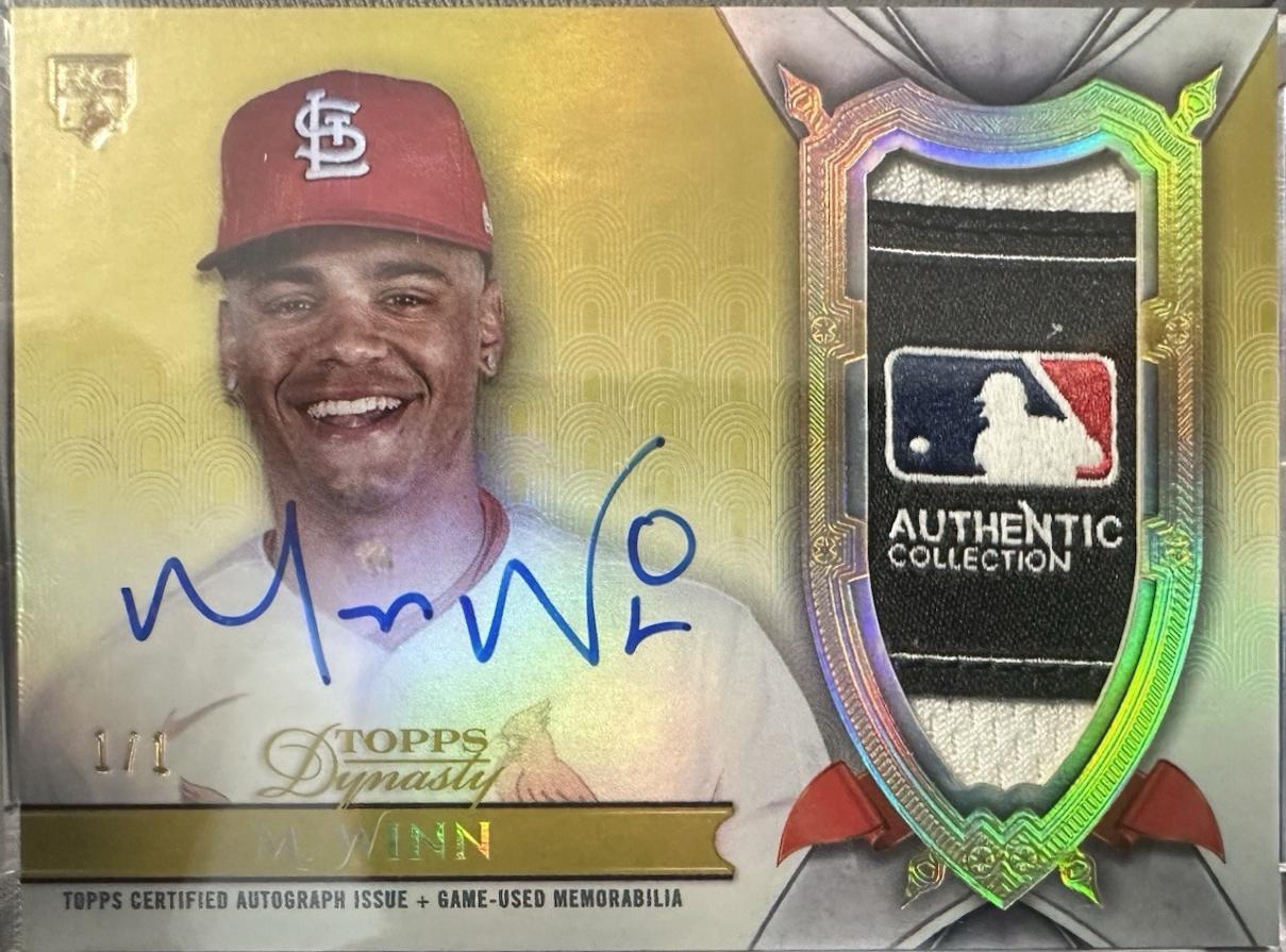 Masyn Winn [Gold Autograph Patch] #DAP-MW6