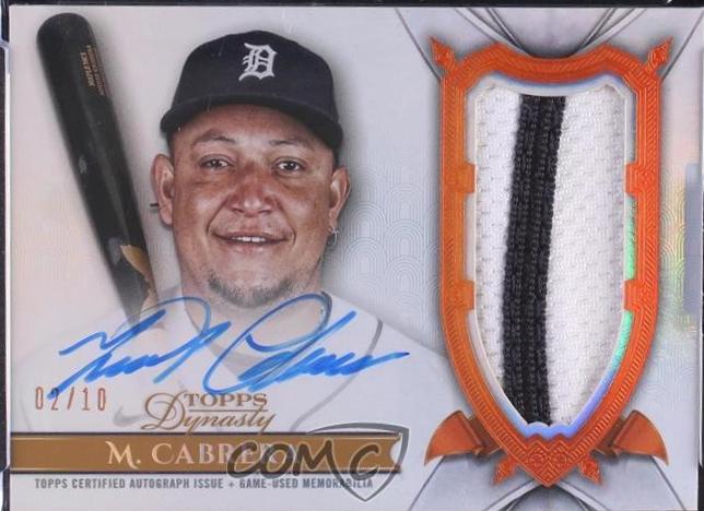 Miguel Cabrera [Autograph Patch] #DAP-MC2