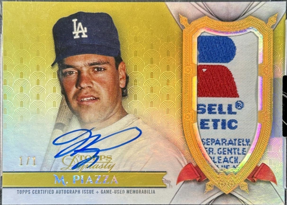 Mike Piazza [Gold Autograph Patch] #DAP-MP2