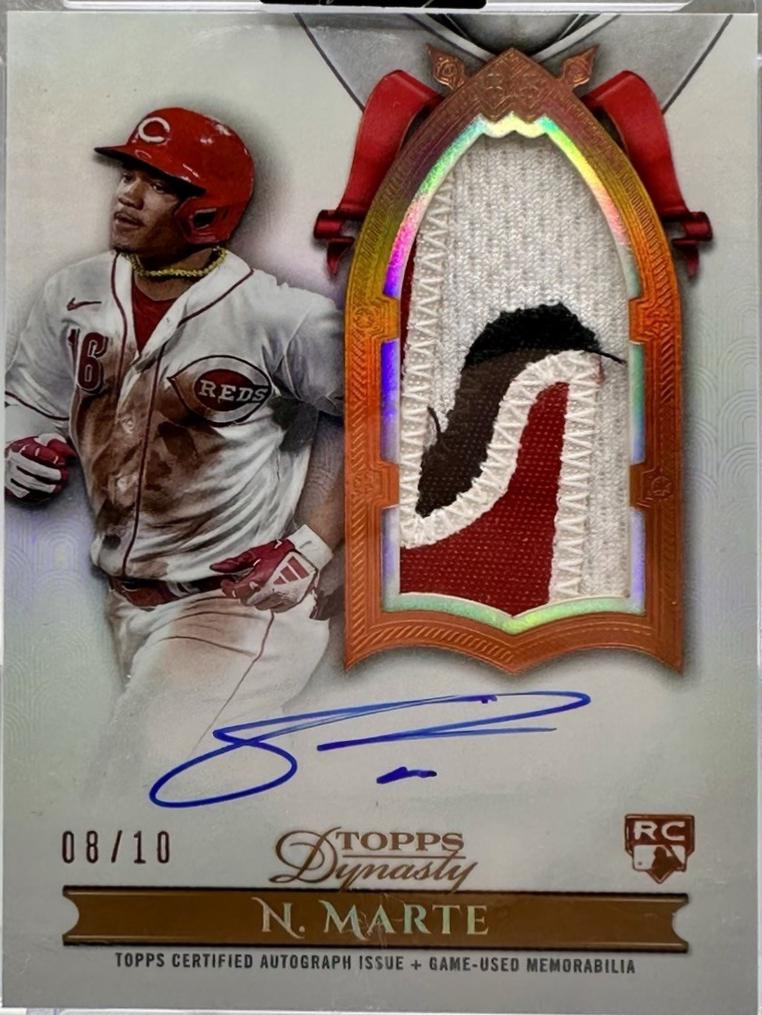 Noelvi Marte [Autograph Patch Vertical] #DAPB-NM2