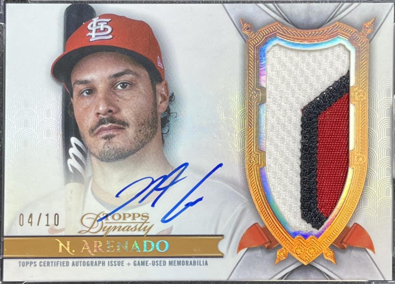 Nolan Arenado [Autograph Patch] #DAP-NA2