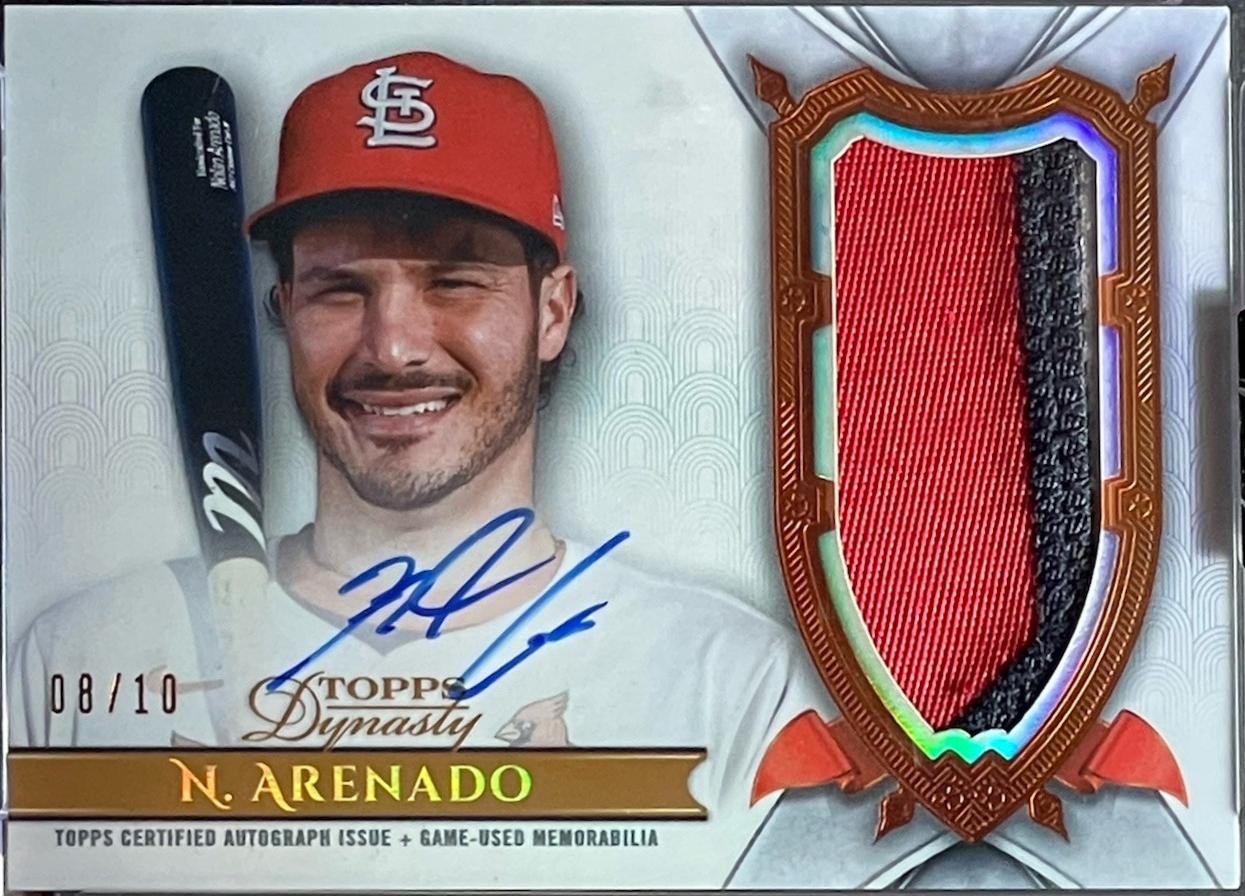 Nolan Arenado [Autograph Patch] #DAP-NA4