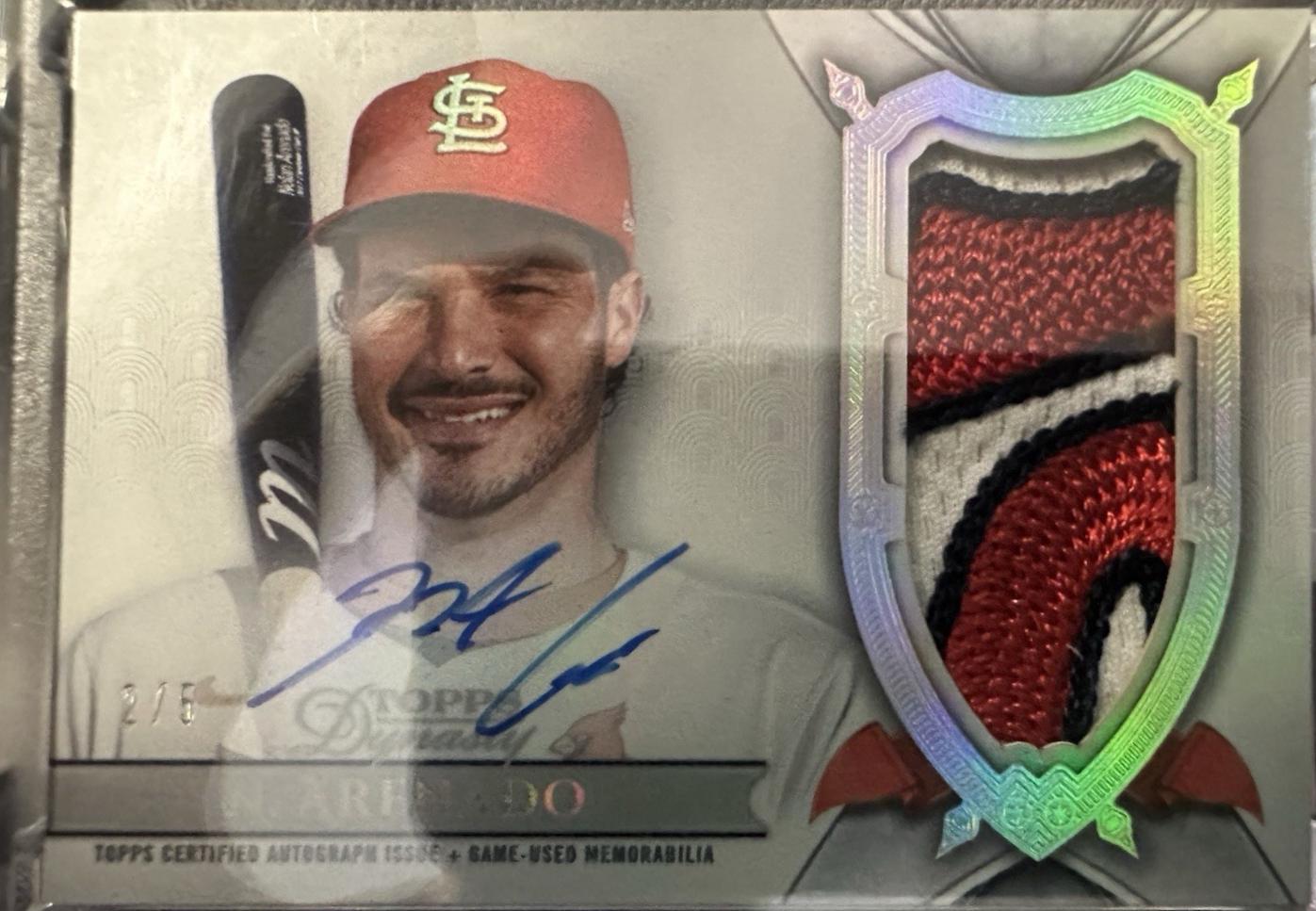 Nolan Arenado [Silver Autograph Patch] #DAP-NA4