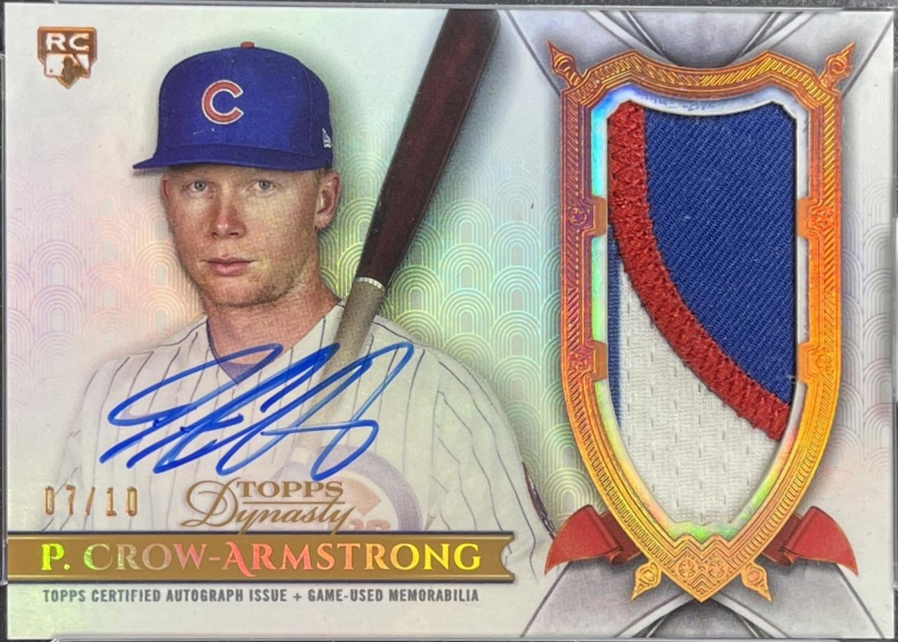 Pete Crow-Armstrong [Autograph Patch] #DAP-PC1