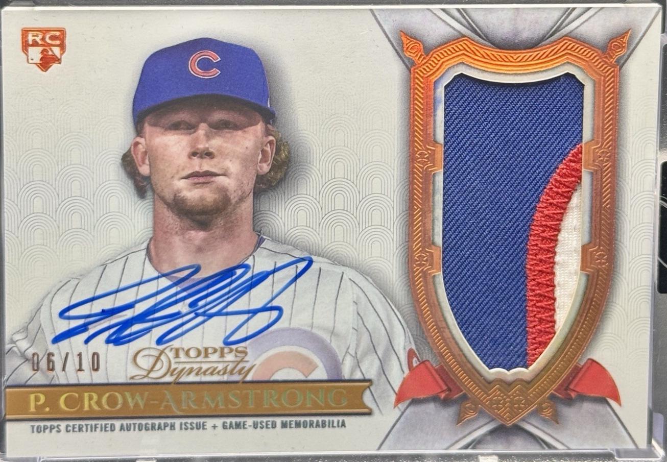 Pete Crow-Armstrong [Autograph Patch] #DAP-PC5