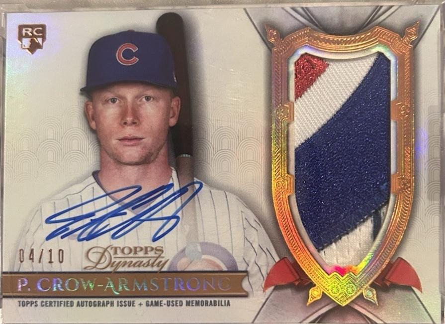 Pete Crow-Armstrong [Gold Autograph Patch] #DAP-PC4