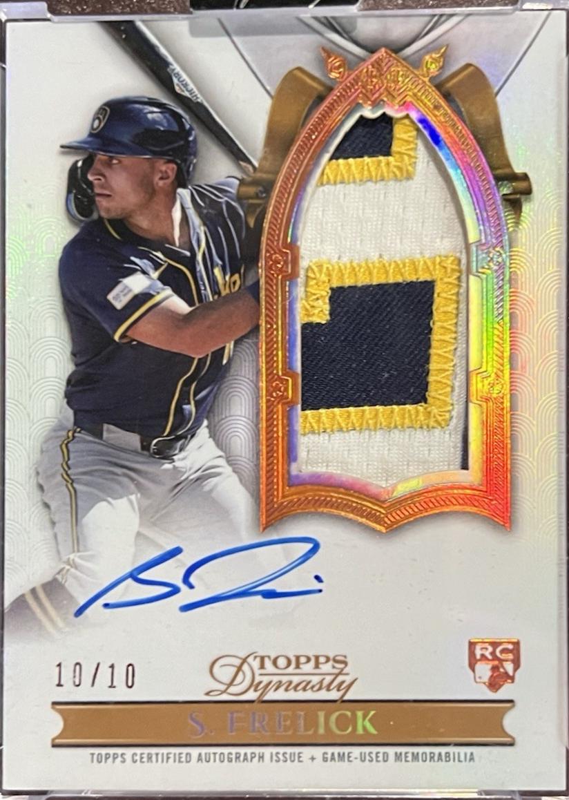 Sal Frelick [Autograph Patch Vertical] #DAPB-SF2