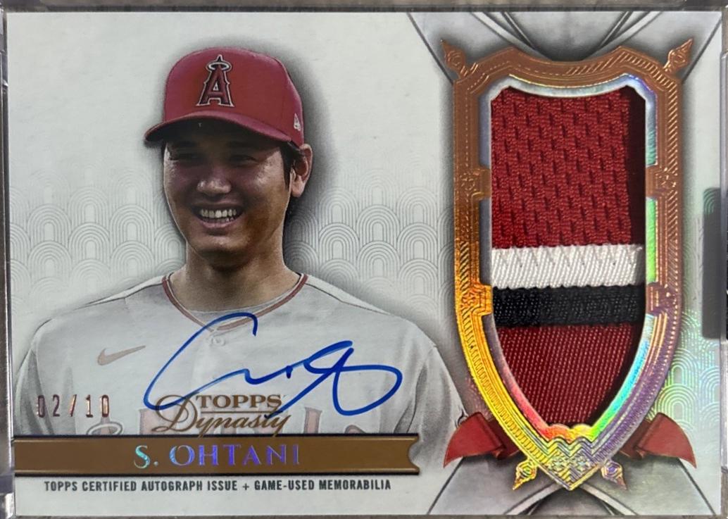 Shohei Ohtani [Autograph Patch] #DAP-SO8