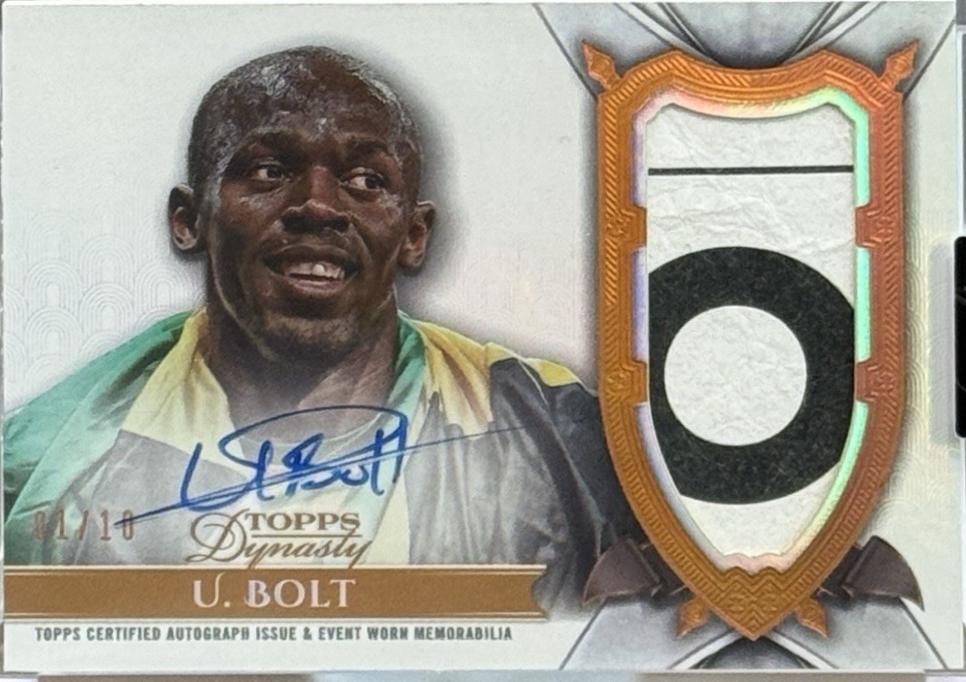 Usain Bolt [Autograph Patch] #DAP-UB1