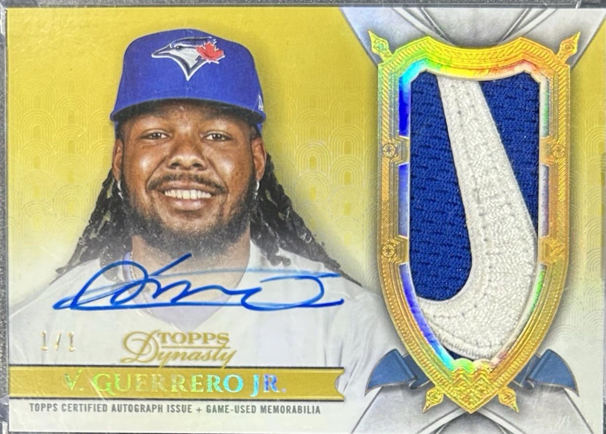 Vladimir Guerrero Jr. [Gold Autograph Patch] #DAP-VG1