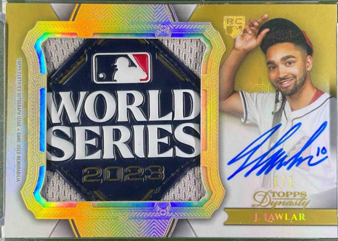 Jordan Lawlar [Gold] #AJP-JL