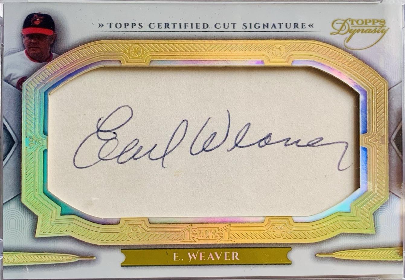 Earl Weaver #DCS-EW