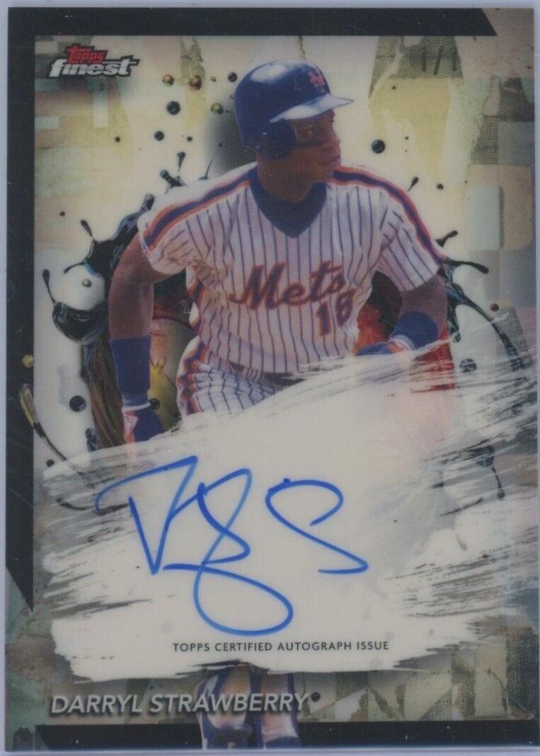 Darryl Strawberry [Superfractor] #FA-DST