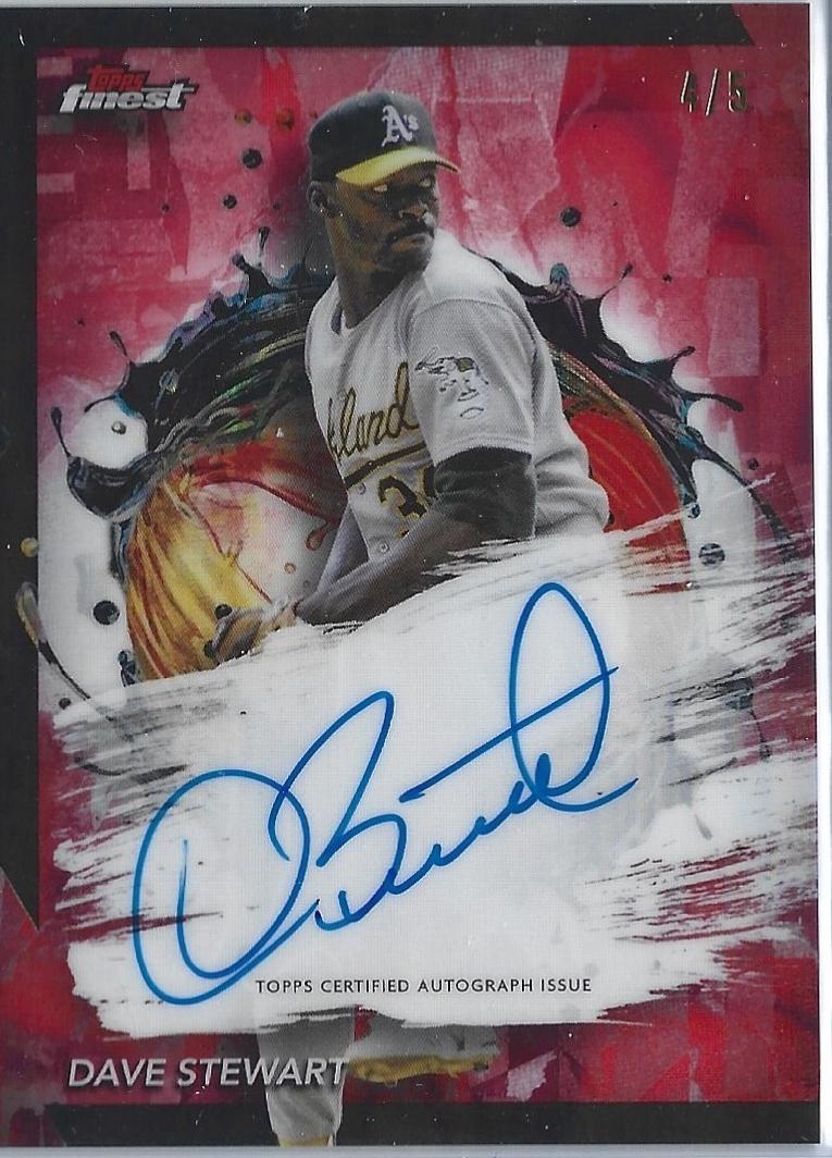 Dave Stewart [Red Lava Refractor] #FA-DS