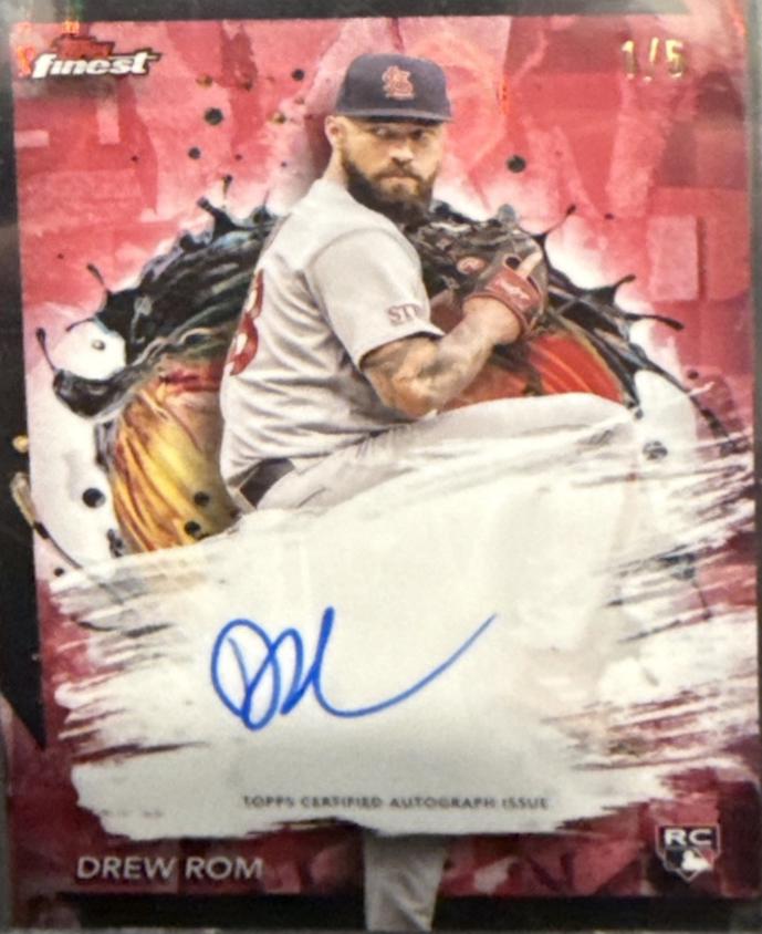 Drew Rom [Red Lava Refractor] #FA-DR