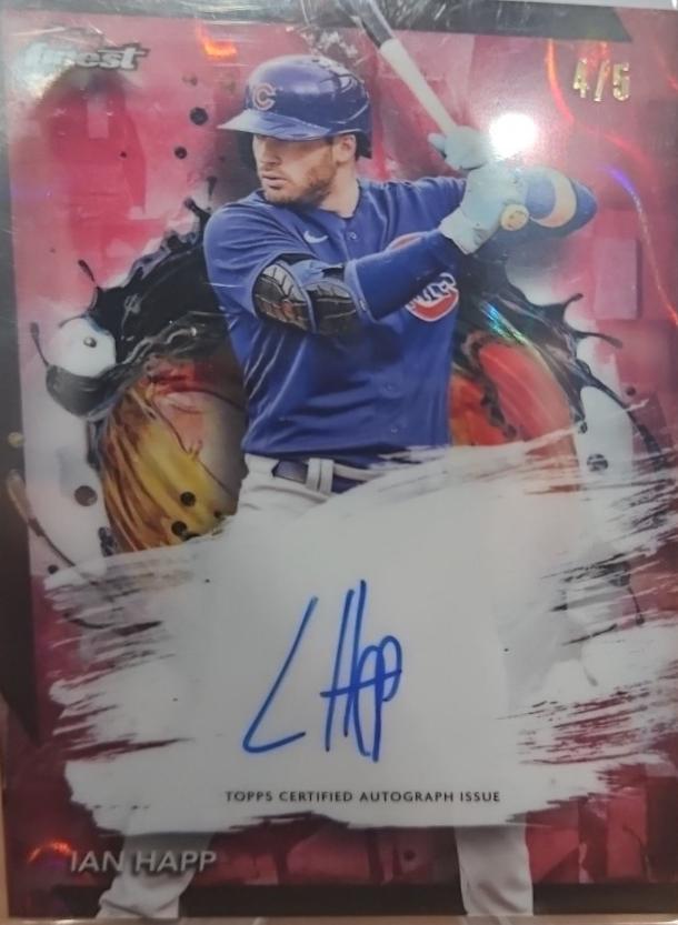 Ian Happ [Red Lava Refractor] #FA-IH