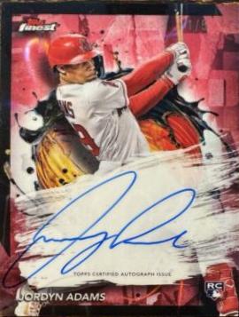 Jordyn Adams [Red Lava Refractor] #FA-JAD