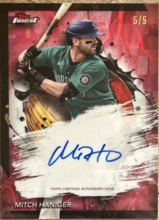Mitch Haniger [Red Lava Refractor] #FA-MH