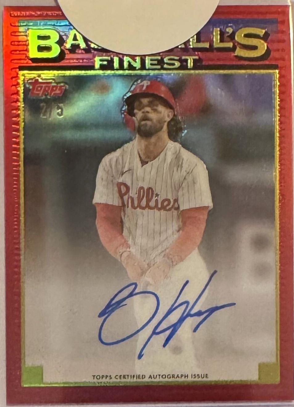 Bryce Harper [Red Refractor] #93A-BH