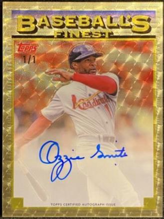 Ozzie Smith [Superfractor] #93A-OS