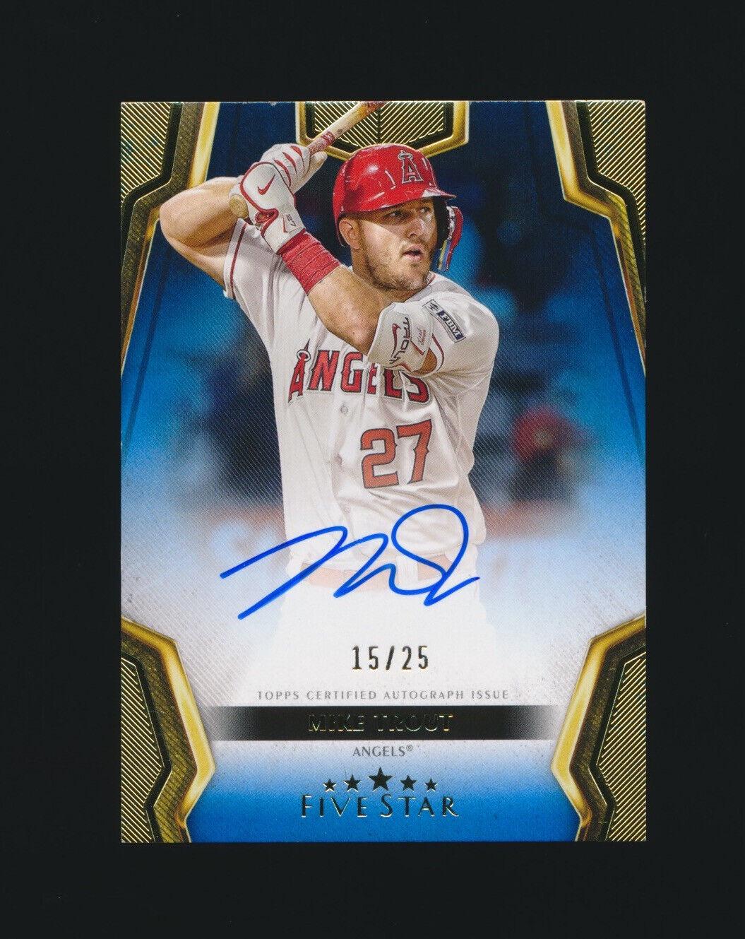 Mike Trout  [Blue] #FSA-MT