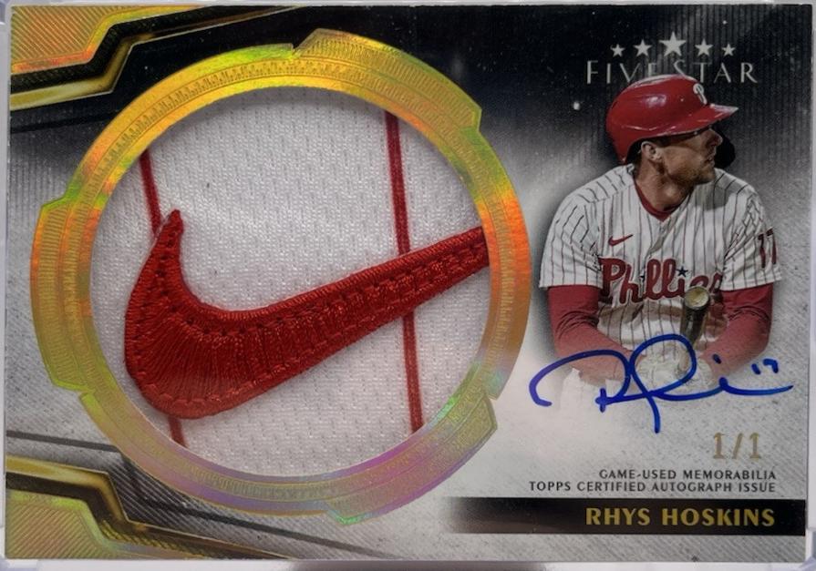 Rhys Hoskins [Manufacturer Patch] #FSJP-RH