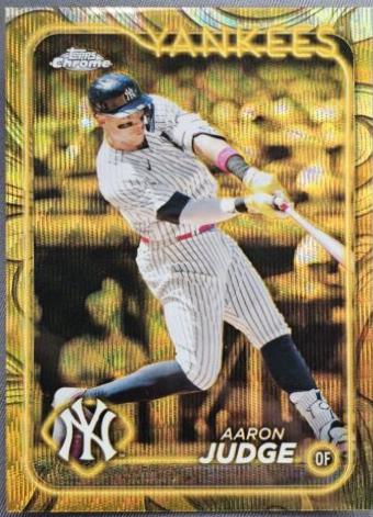 Aaron Judge [Gold RayWave Refractor] #99