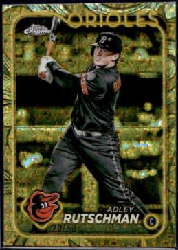 Adley Rutschman [Mini-Diamond Gold Refractor] #35