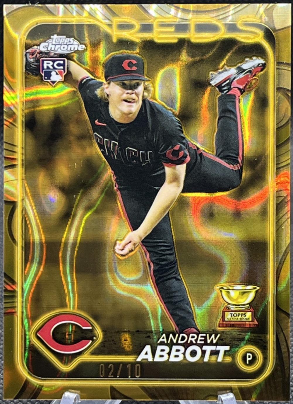 Andrew Abbott [Gold Lava Refractor] #43