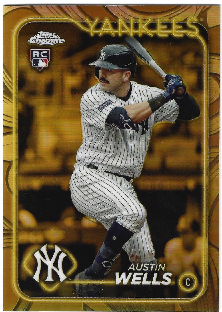 Austin Wells [Gold Refractor] #102