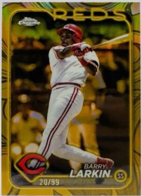 Barry Larkin [Gold Refractor] #73