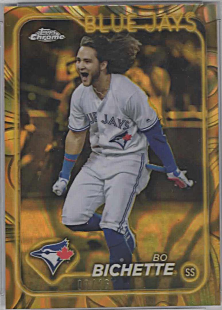 Bo Bichette [Gold Lava Refractor] #12