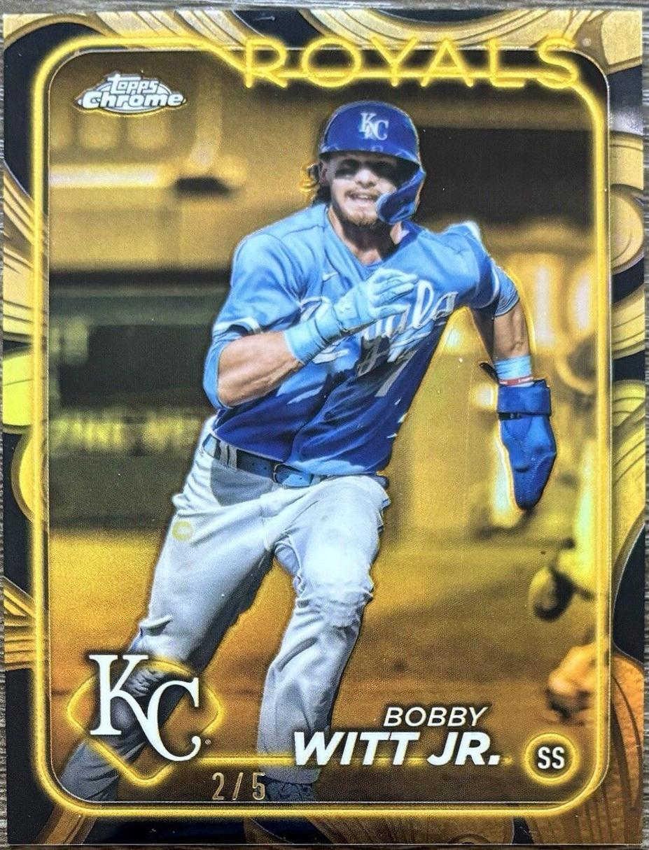 Bobby Witt Jr. [Electroplate Refractor] #136