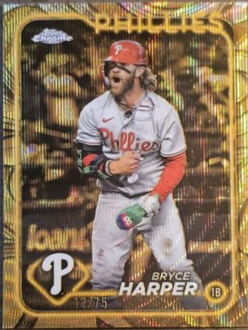 Bryce Harper [Gold Refractor] #69