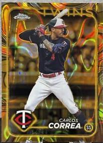 Carlos Correa [Gold Lava Refractor] #92