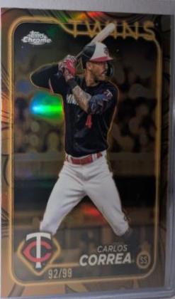 Carlos Correa [Gold Refractor] #92