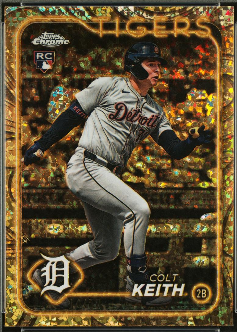 Colt Keith [Mini-Diamond Gold Refractor] #22