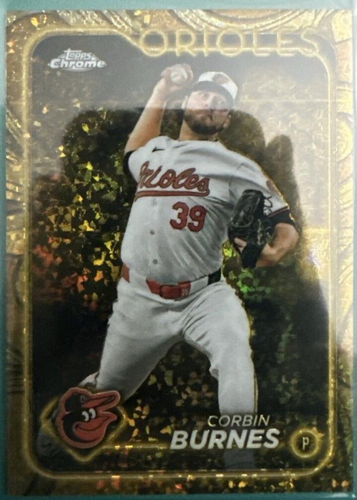 Corbin Burnes [Mini-Diamond Gold Refractor] #47