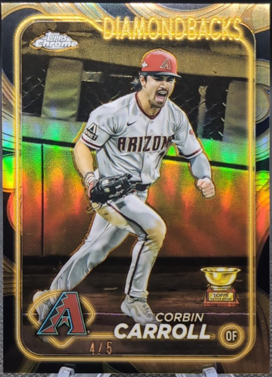 Corbin Carroll [Electroplate Refractor] #78