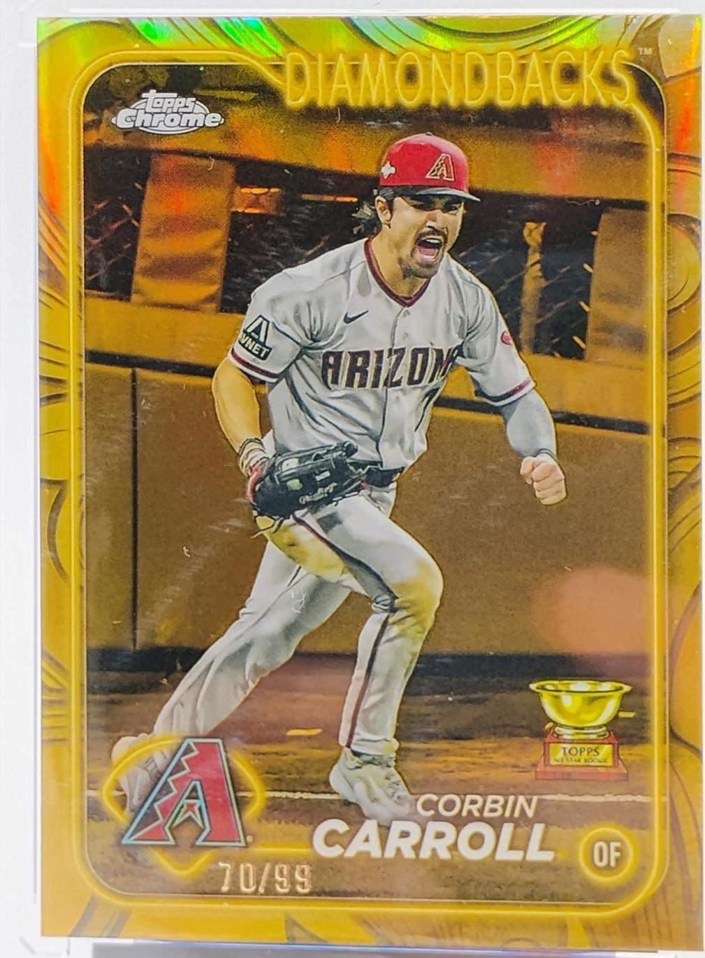 Corbin Carroll [Gold Refractor] #78