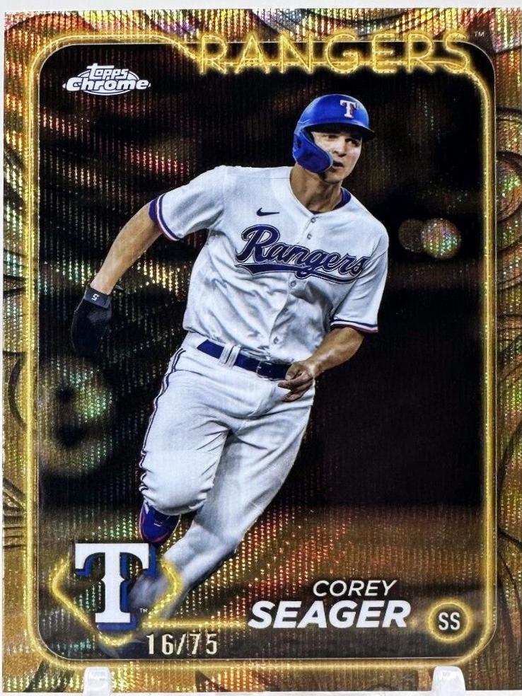 Corey Seager [Gold Refractor] #108