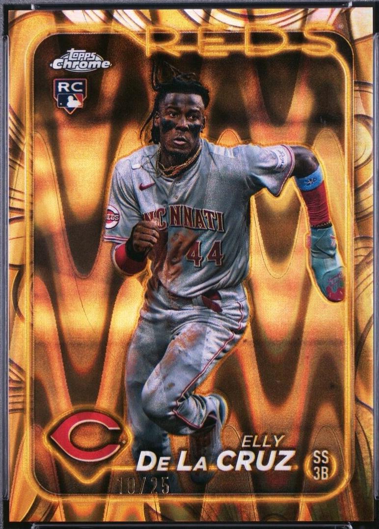 Elly De La Cruz [Gold RayWave Refractor] #44