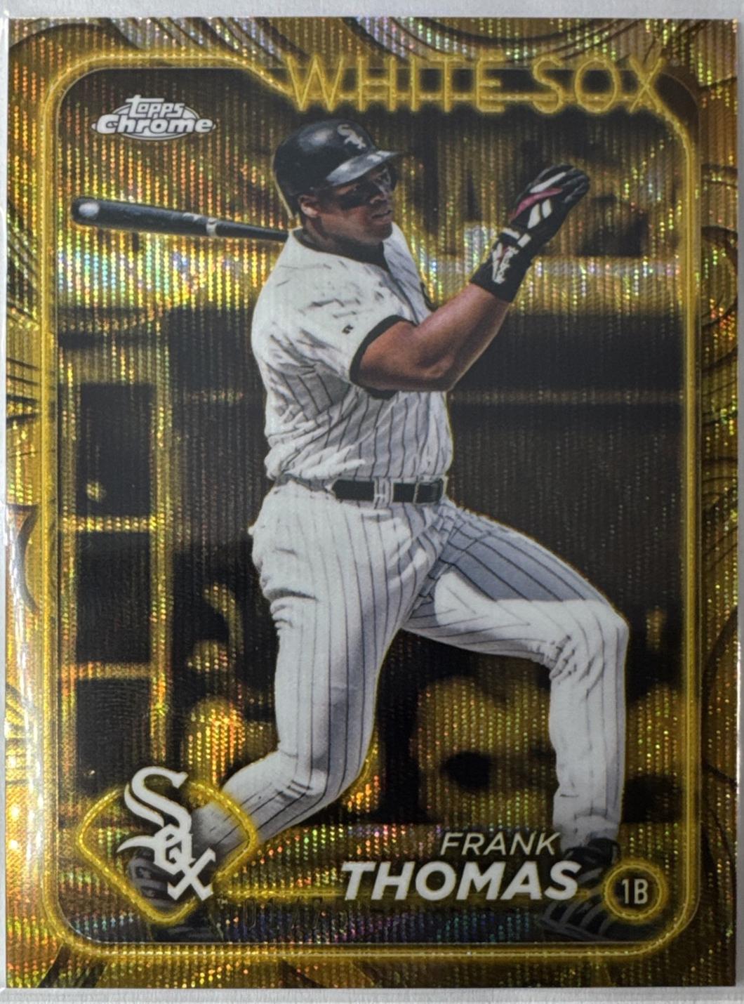 Frank Thomas [Gold Refractor] #122