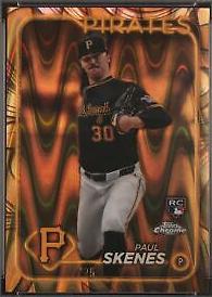 Paul Skenes [Gold RayWave Refractor] #36