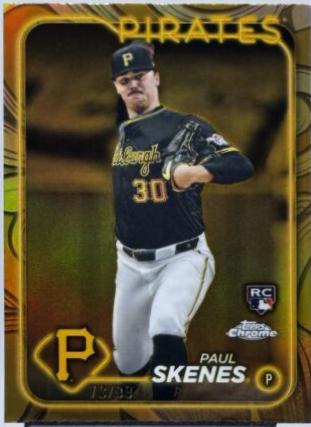 Paul Skenes [Gold Refractor] #36