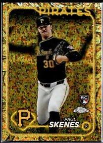 Paul Skenes [Mini-Diamond Gold Refractor] #36