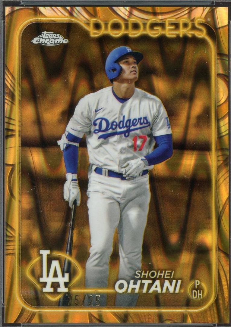 Shohei Ohtani [Gold RayWave Refractor] #1