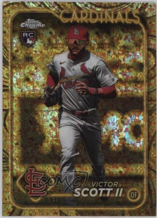 Victor Scott II [Mini-Diamond Gold Refractor] #115