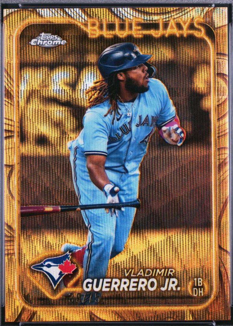 Vladimir Guerrero Jr. [Gold Wave Refractor] #14